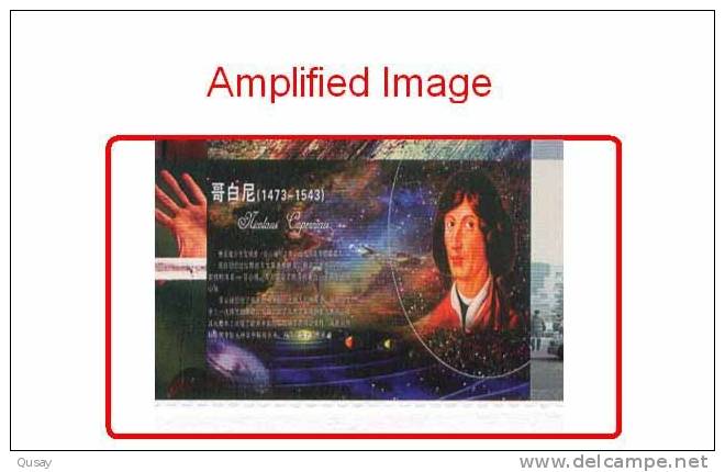 Astronomy Nicolaus Copernicus  ,  Kunsai Stamps Co. Ad ,  Prepaid Card , Postal Stationery - Astronomie