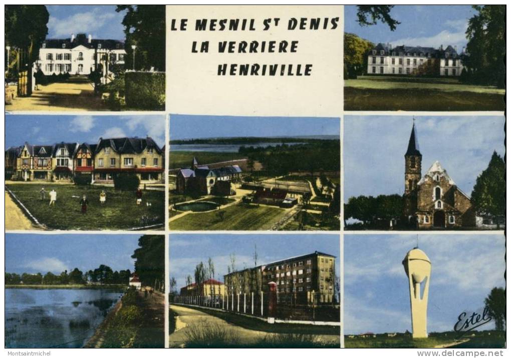 Le Mesnil-Saint-Denis Yvelines 78. La Verrière, Henriville... - Le Mesnil Saint Denis