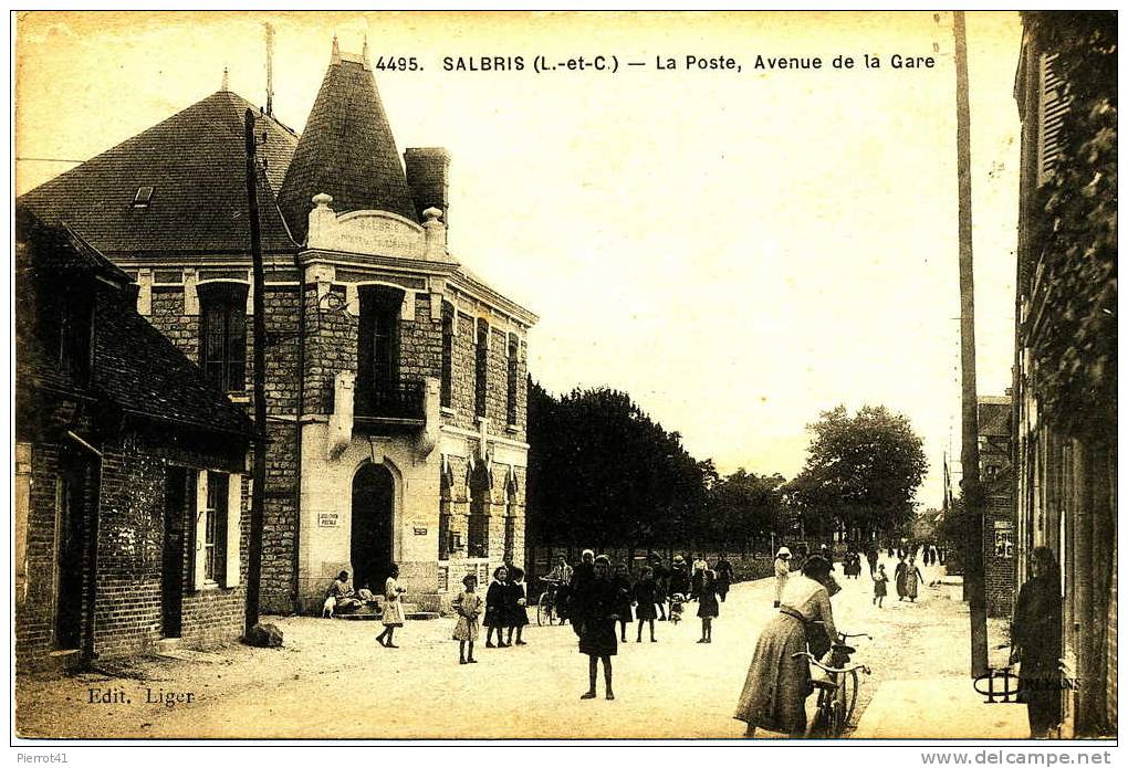 SALBRIS - La Poste, Avenue De La Gare - Salbris