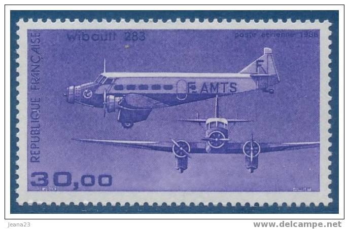 Poste Aérienne N° 59 Y&T Wibault 283 - 1960-.... Nuevos