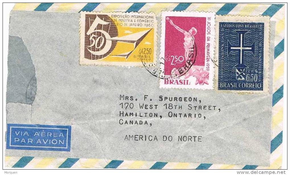 Carta Aerea CURURUPU (Maranhao) Brasil 1961 - Brieven En Documenten
