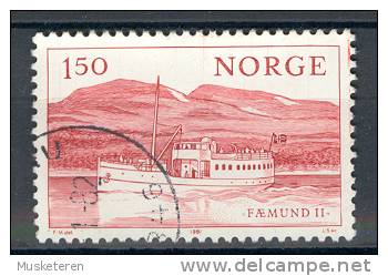 Norway 1981 Mi. 843   1.50 Kr Binnenschiffahrt Motorschiff Fæmund II (1905) Femundsee - Gebraucht