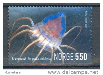 Norway 2004 Mi. 1490  5.50 Kr Meerestiere Sea Animals Kronenqualle - Used Stamps