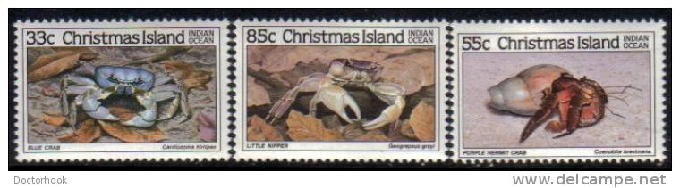 CHRISTMAS ISLANDS   Scott #  162-73**  VF MINT NH - Christmas Island