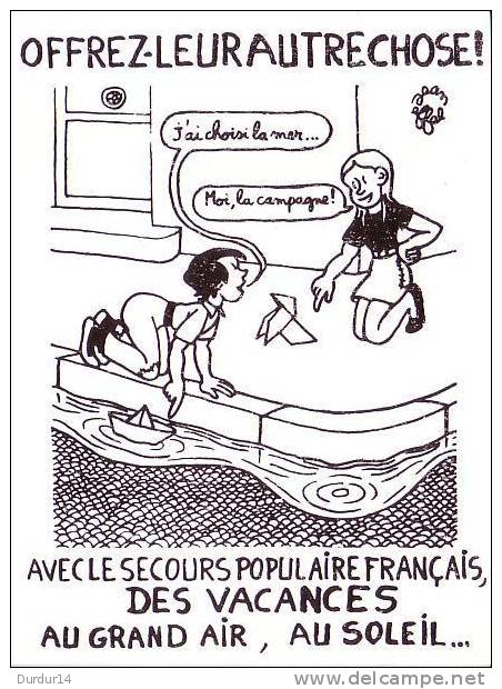 Secours Populaire Français     ( Jean EFFEL ) - Effel