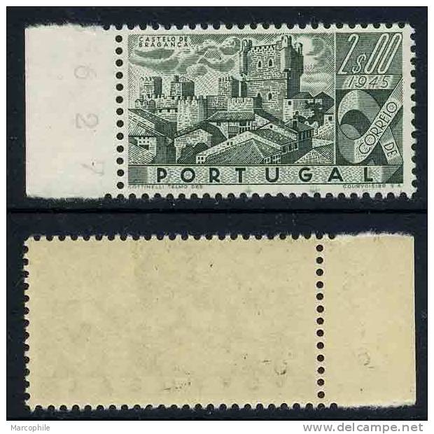 PORTUGAL - CHATEAUX / 1946  # 681 - 2.00 Esc.  Vert  ** BDF / COTE 70.00 EURO - Ungebraucht