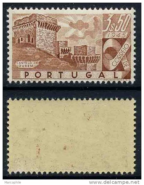 PORTUGAL - CHATEAUX / 1946  # 682 - 3.50  Esc.  Brun ** / COTE 32.00 EURO - Ungebraucht