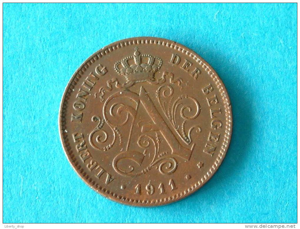 1911 VL - 2 Centiem ( Morin 311 - For Grade, Please See Photo ) ! - 2 Centimes