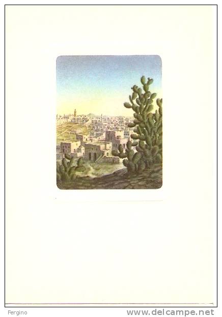 4189 - BETLEMME (CISGIORDANIA) - Illustratore Dandolo Bellini - Jordan