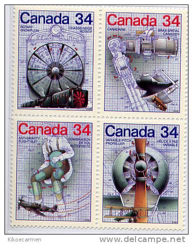 CANADA - 1986 - New MNH ** Ingegneria Engineering - Neufs