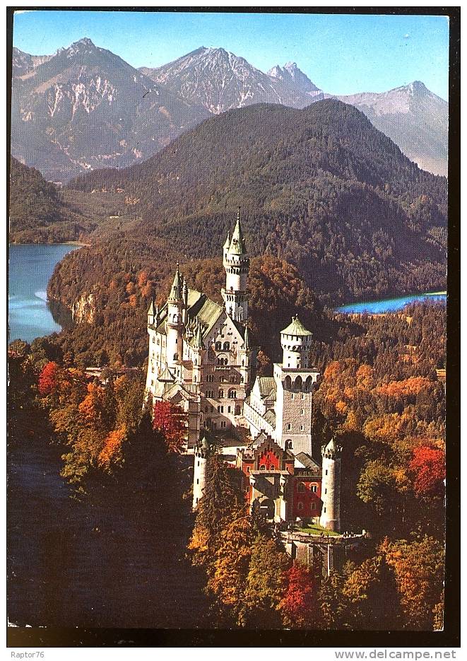 CPM  Allemagne Königsschlob Neuschwanstein Mit Alpsee - Füssen