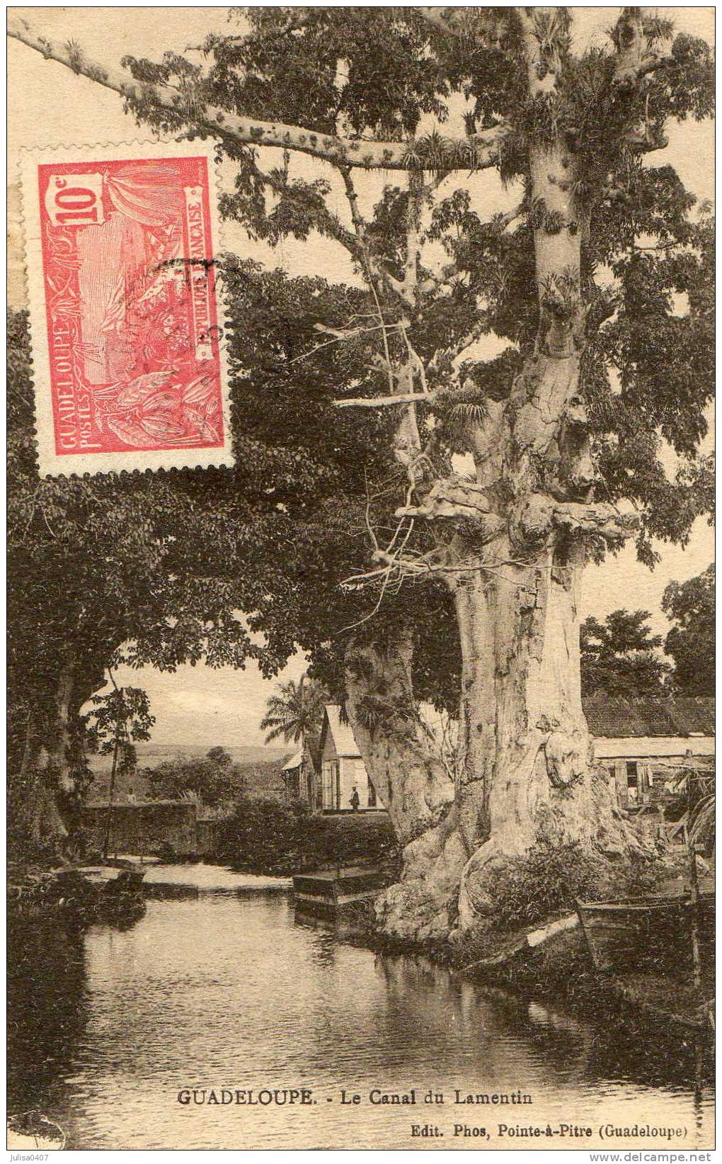 GUADELOUPE Bords Du Canal Du Lamentin Jolie Vue - Andere & Zonder Classificatie