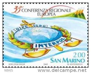 REPUBBLICA DI SAN MARINO - ANNO 2009 - CONFERENZA GENERALE  EUROPEA ** MNH - Neufs