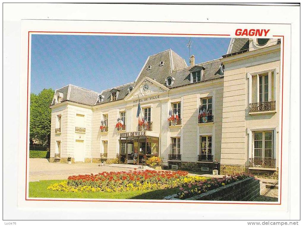 GAGNY -  L'Hôtel De Ville  - N° 93397 - Gagny