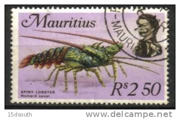 Mauritius - 1969 Definitive Rs2.50 Lobster Used - Crostacei