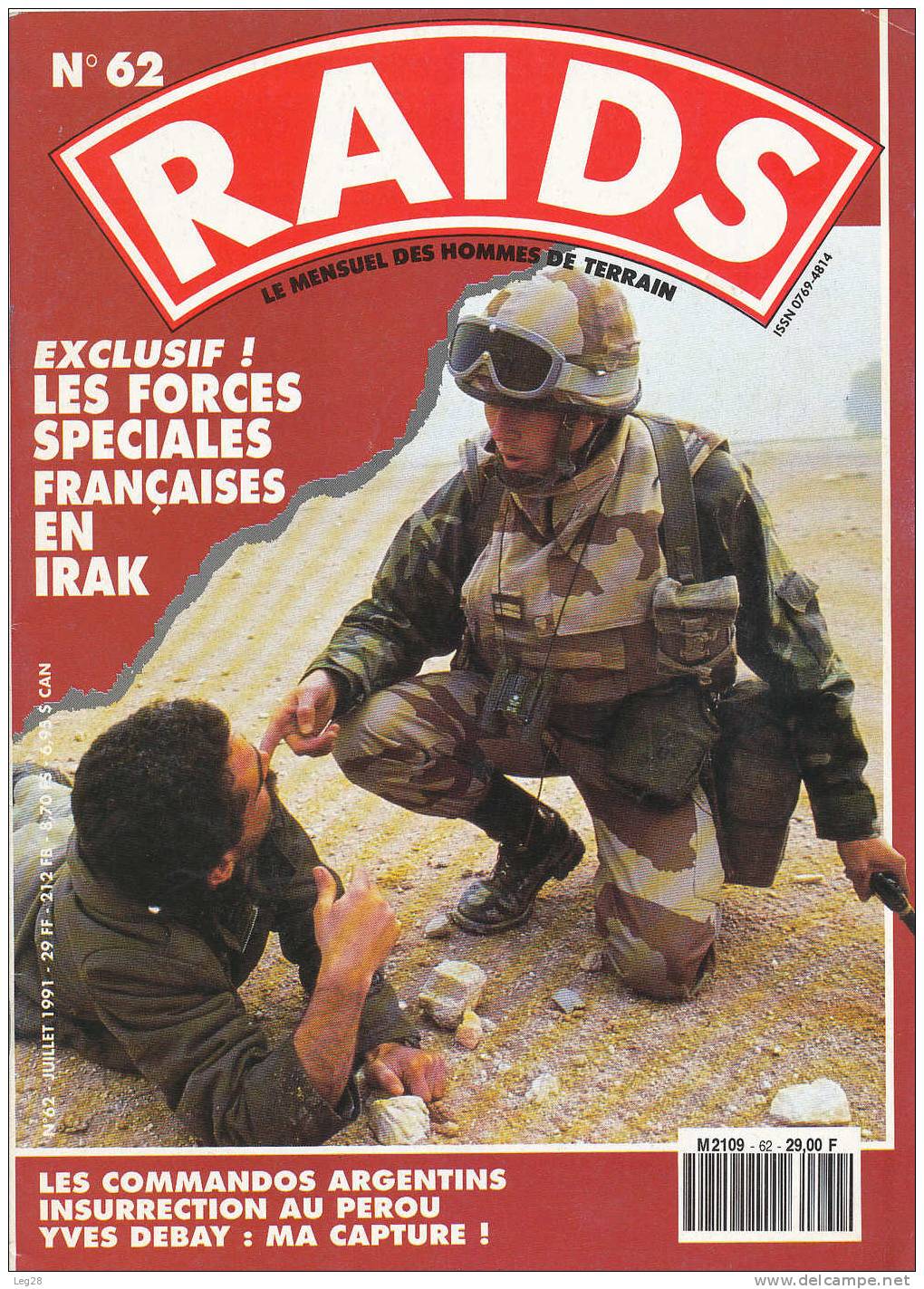 RAIDS  N° 62 - French