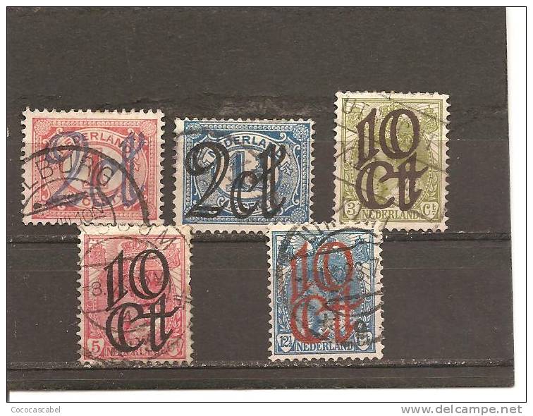 Holanda-Holland Nº Yvert  111-115 (Usado) (o). - Used Stamps