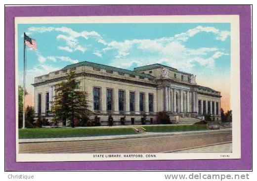 State Library, Hartford Conn.  1920-30s - Hartford