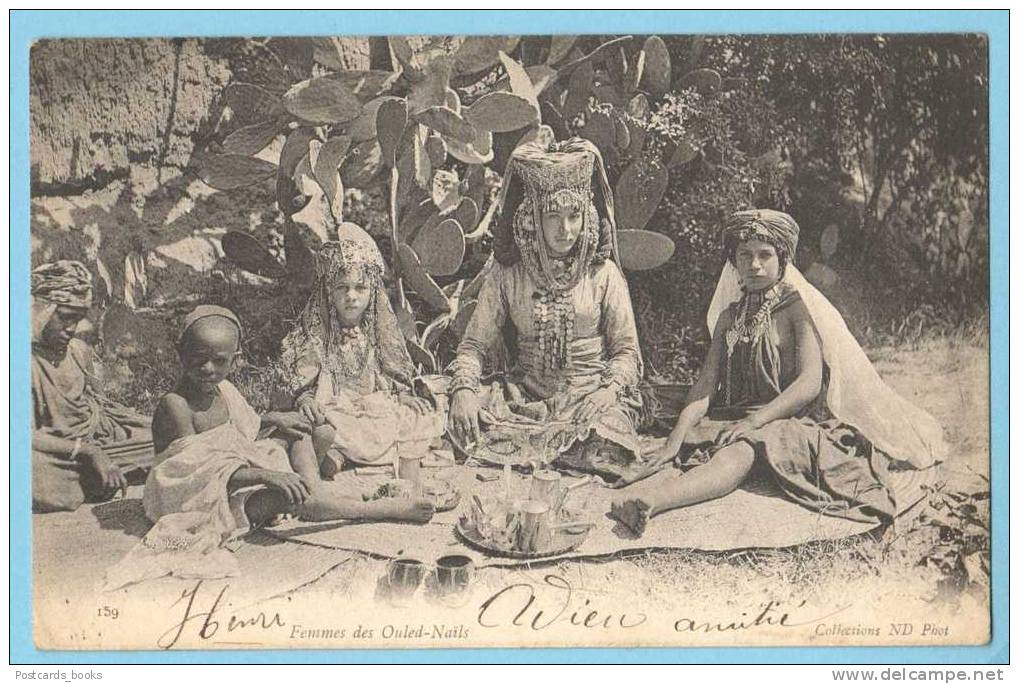 CPA Algerie - Femmes Des Ouled-Nails. 1900s Old Postcard ETHNIC - Femmes