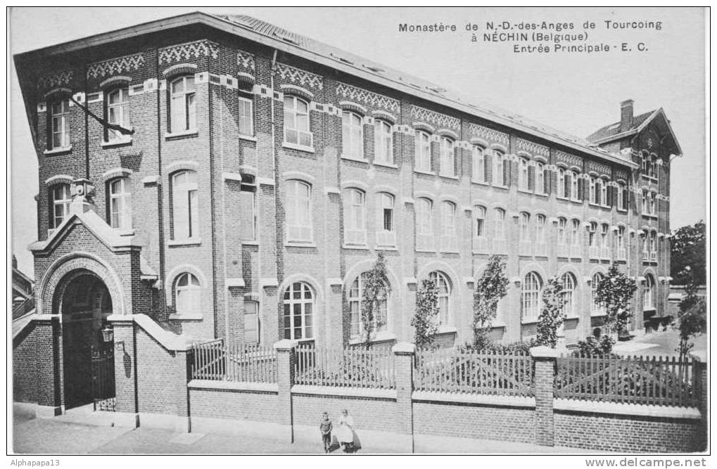 NECHIN Monastere De ND Des Anges De Tourcouin Entrée Principale - Estaimpuis