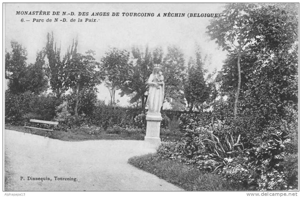 NECHIN Monastere De ND Des Anges De Tourcouin Parc ND De La Paix - Estaimpuis