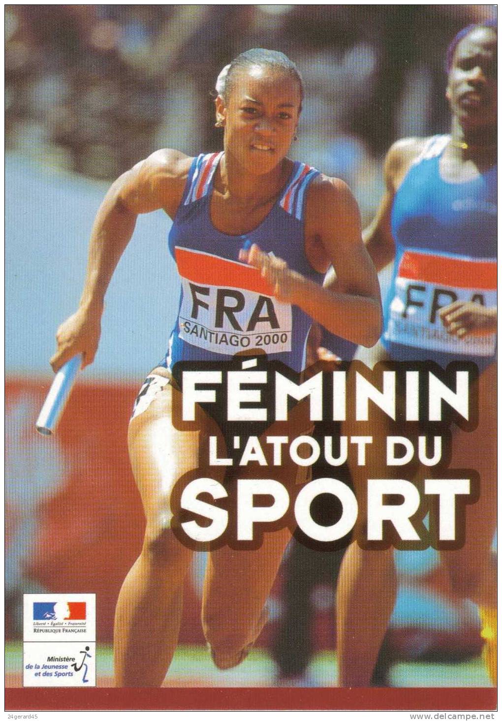 CPM THEME SPORT-ATHLETISME - Féminin L´atout Sport - Athlétisme