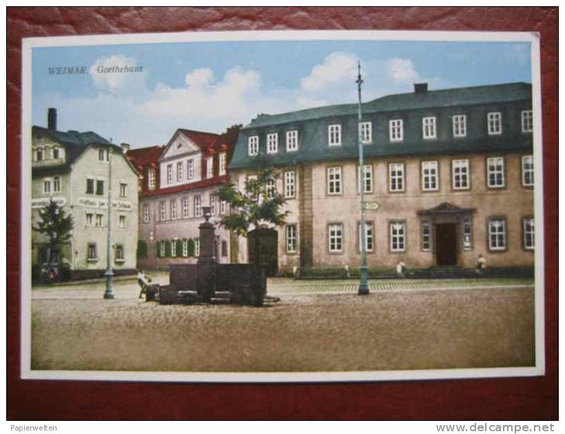 Weimar - Goethehaus - Weimar