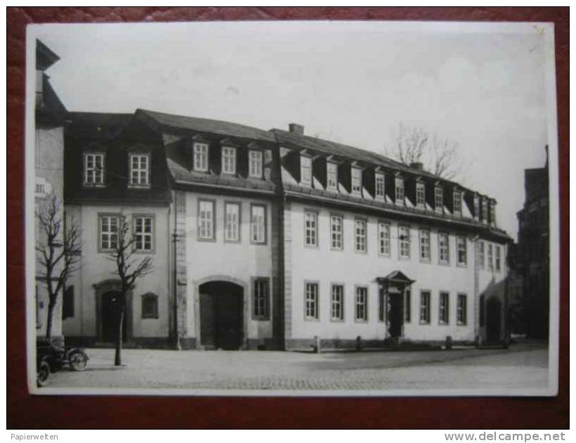 Weimar - Goethehaus Motorrad - Weimar