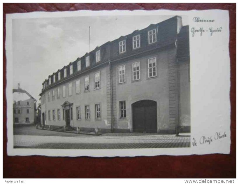 Weimar - Goethehaus - Weimar