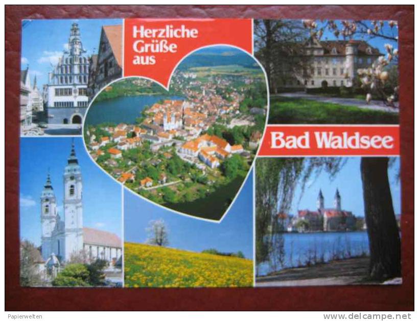 Bad Waldsee - Mehrbildkarte Mit Herz - Bad Waldsee