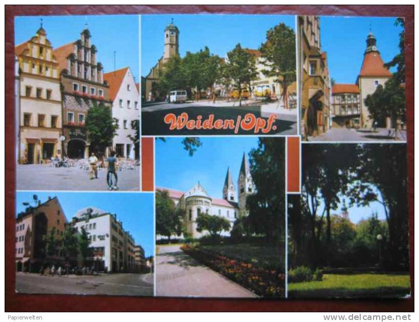 Weiden - Mehrbildkarte - Weiden I. D. Oberpfalz