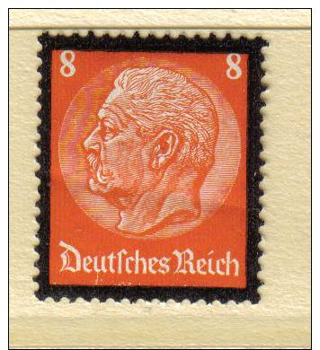 GERMANY DEUTCHES REICH THIRD  #551 SG.548 1934 HINGED MINT ALEMAGNE DEUTSCHLAND ALEMANIA - Unused Stamps