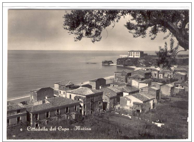 (754-I) COSENZA -CITTADELLA  DEL CAPO -MARINA- 1957 - Cosenza
