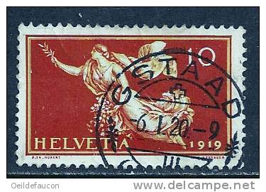 SUISSE - Yvert - Déesse De La Paix 171 - Cote 9  € - WW1