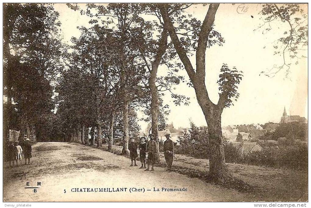 18/  CHATEAUMEILLANT- LA PROMENADE - Châteaumeillant