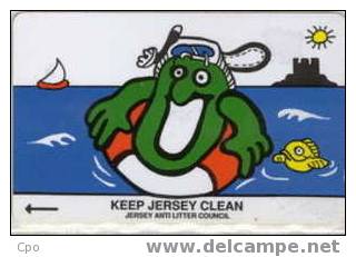 # JERSEY JER49 Swimming 40 Gpt 10.93 50000ex Tres Bon Etat - [ 7] Jersey And Guernsey