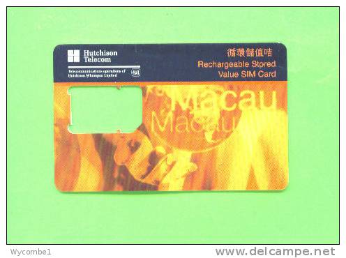 MACAU - SIM Frame Phonecard/Hutchison Telecom - Macao