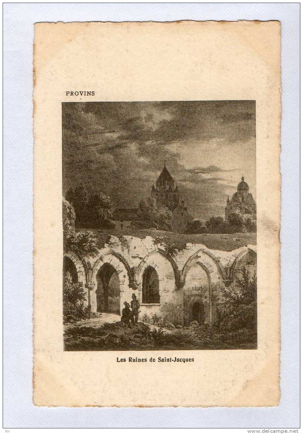 PROVINS Les Ruines De Saint Jacques - Provins