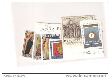 28824)n°6 Serie Complete Del Vaticano - Nuove - Unused Stamps