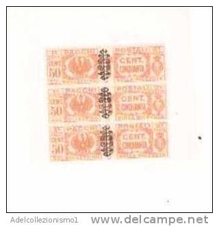 28826)blocco Di Pacchi Postali Da 50c - Nuovi - Postal Parcels