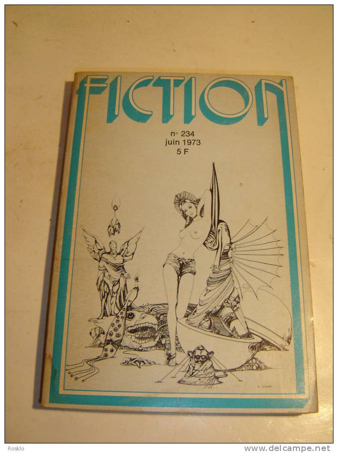 LIVRE / FICTION N°235 DE JUILLET 1973 / ED OPTA / TRES BEL ETAT - Fiction