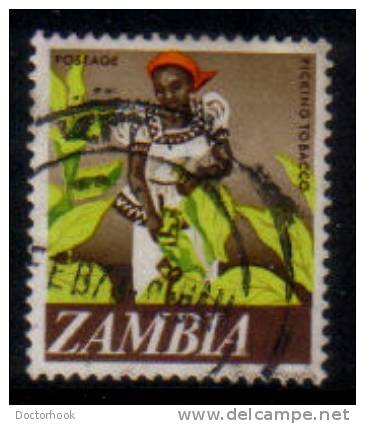 ZAMBIA  Scott #  44  VF USED - Zambia (1965-...)