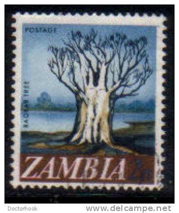 ZAMBIA  Scott #  40  VF USED - Zambie (1965-...)