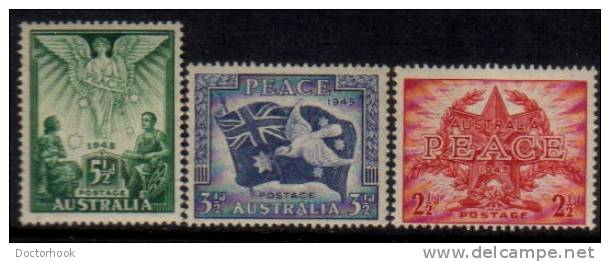 AUSTRALIA   Scott #  200-2**  VF MINT NH - Nuovi