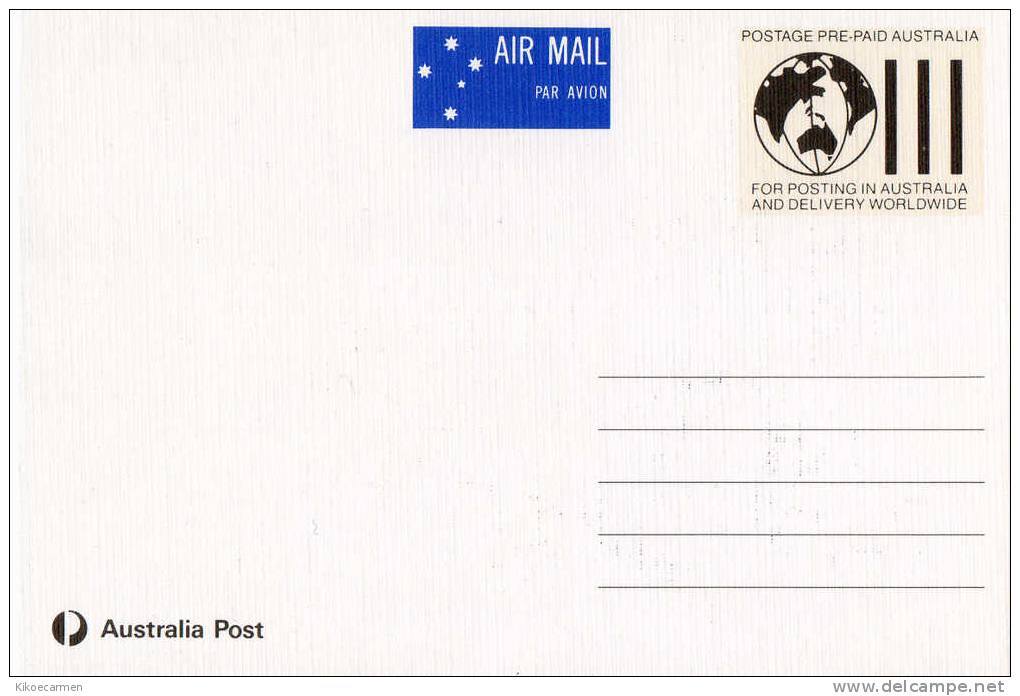 FLIGHT Volo 2scans AUSTRALIA 1990 AIRPLANE Aereo Ultraleggero POSTAL STATIONERY FDC - Postal Stationery