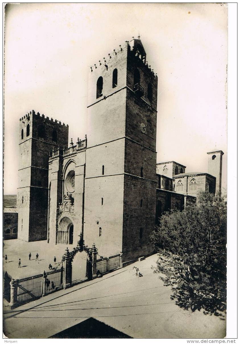 Postal Fotografica Catedral De SIGUENZA (Guadalajara) 1962 - Guadalajara