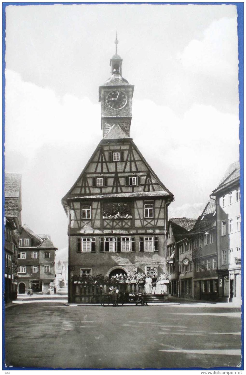 Künzelsau,Rathaus,1968 - Kuenzelsau
