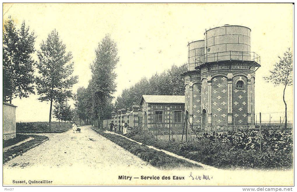 MITRY - Service Des Eaux - Chateaux D'Eau - Mitry Mory