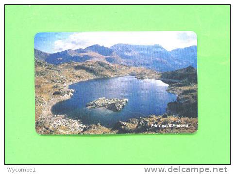 ANDORRA - Chip Phonecard/Mountain Lake - Andorre