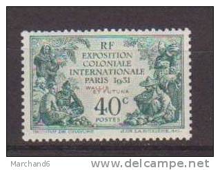 WALLIS ET FUTUNA N°66 EXPOSITION COLONIALE DE PARIS 1931 *neuf Et Charniere - Neufs